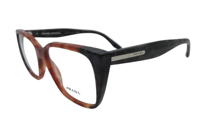 Prada PR 08T Small / Light Havana side